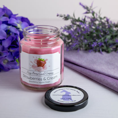 Strawberries & Cream - 7oz Classic Candle